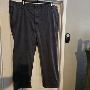 Lee Men's Dark Gray Chinos
